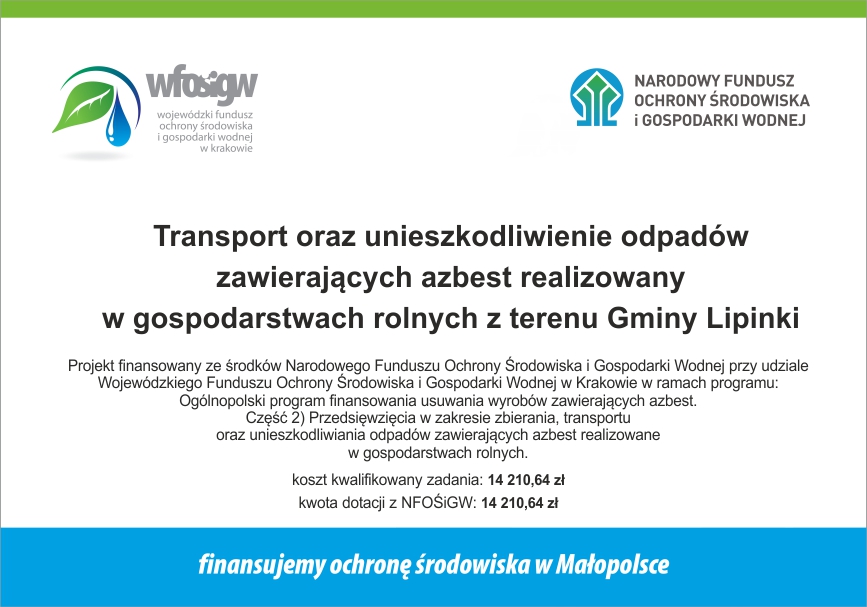 Grafika Tablica Azbest