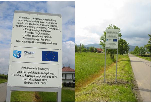 Kanalizacja sanitarna lewobrzeżna wsi Lipinki – etap II/2 