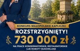 Gmina Lipinki otrzymała pomoc finansową ze środków budżetu Województwa Małopolskiego na realizację 3 projektów